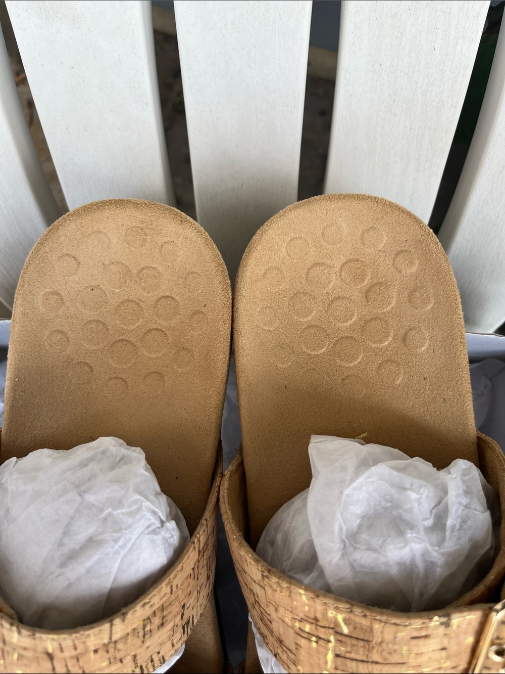 Women’s Skylar Cork-Strap Slide Sandals 10W (wide) - excellent condition! - Picture 4 of 11